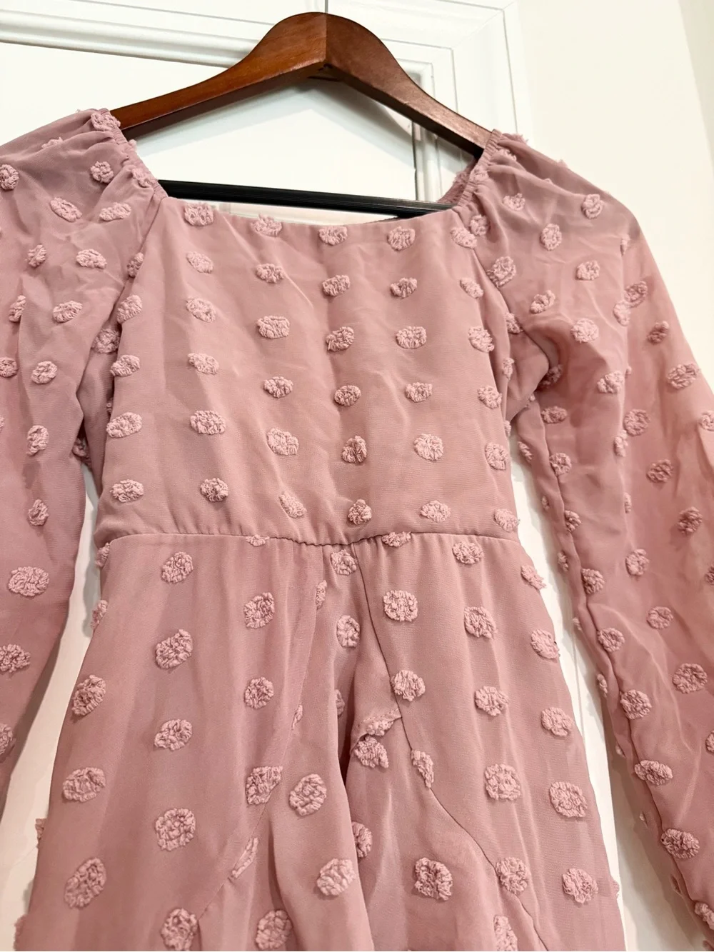 franki Girl’s Long-Sleeve Ruffle Dress